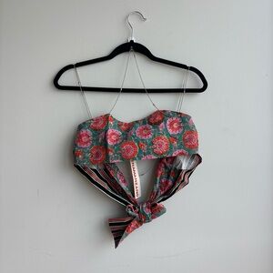 NWT Helena Manzano Metal Shrug Top, Size 6